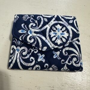 Vera Bradley Blue and White Quilted wallet - new condition